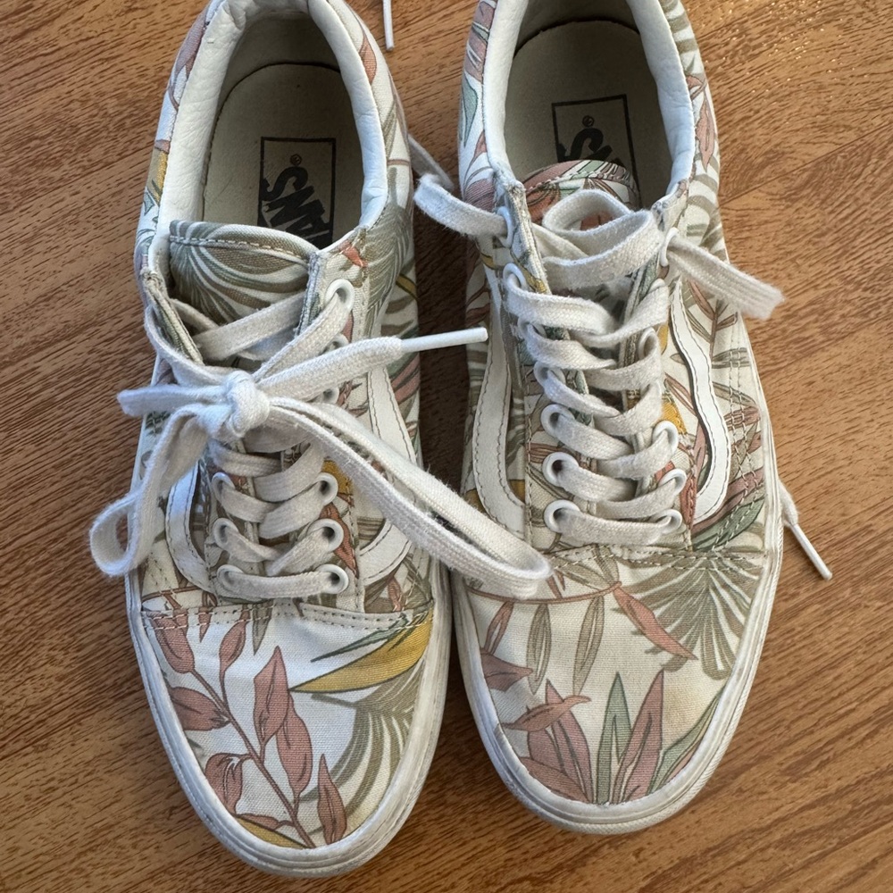 Vans Multicolor Floral Sneakers